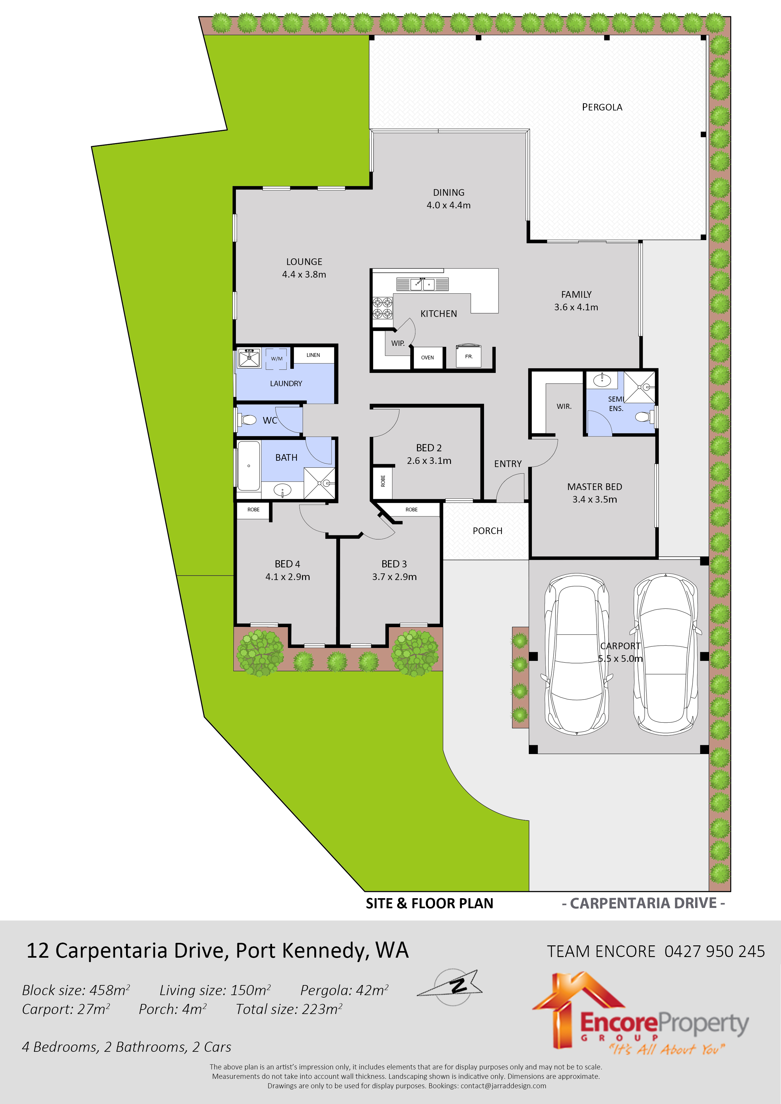 12 Carpentaria Drive, PORT KENNEDY, WA 6172 AUS