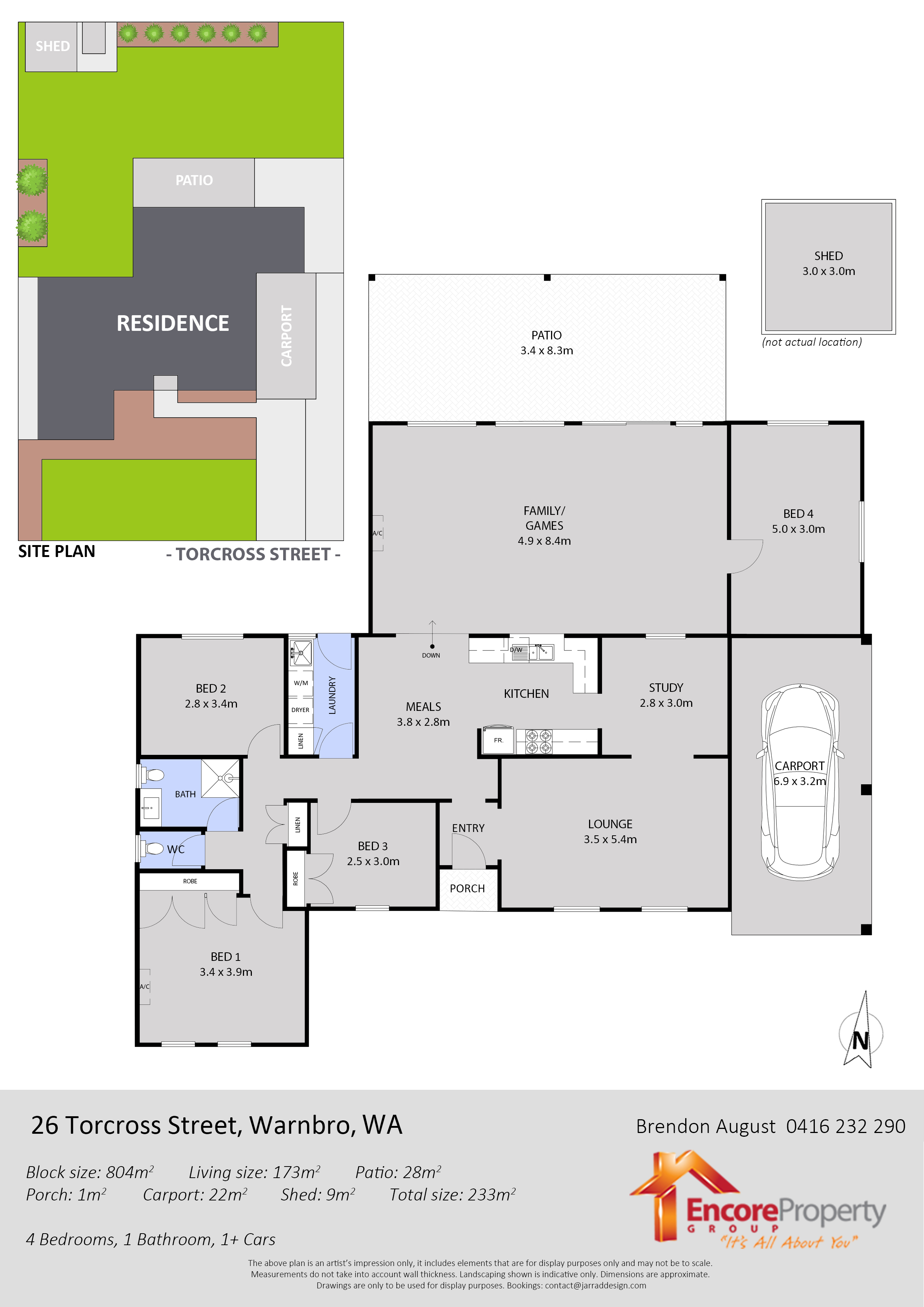 26 Torcross Street, WARNBRO, WA 6169 AUS