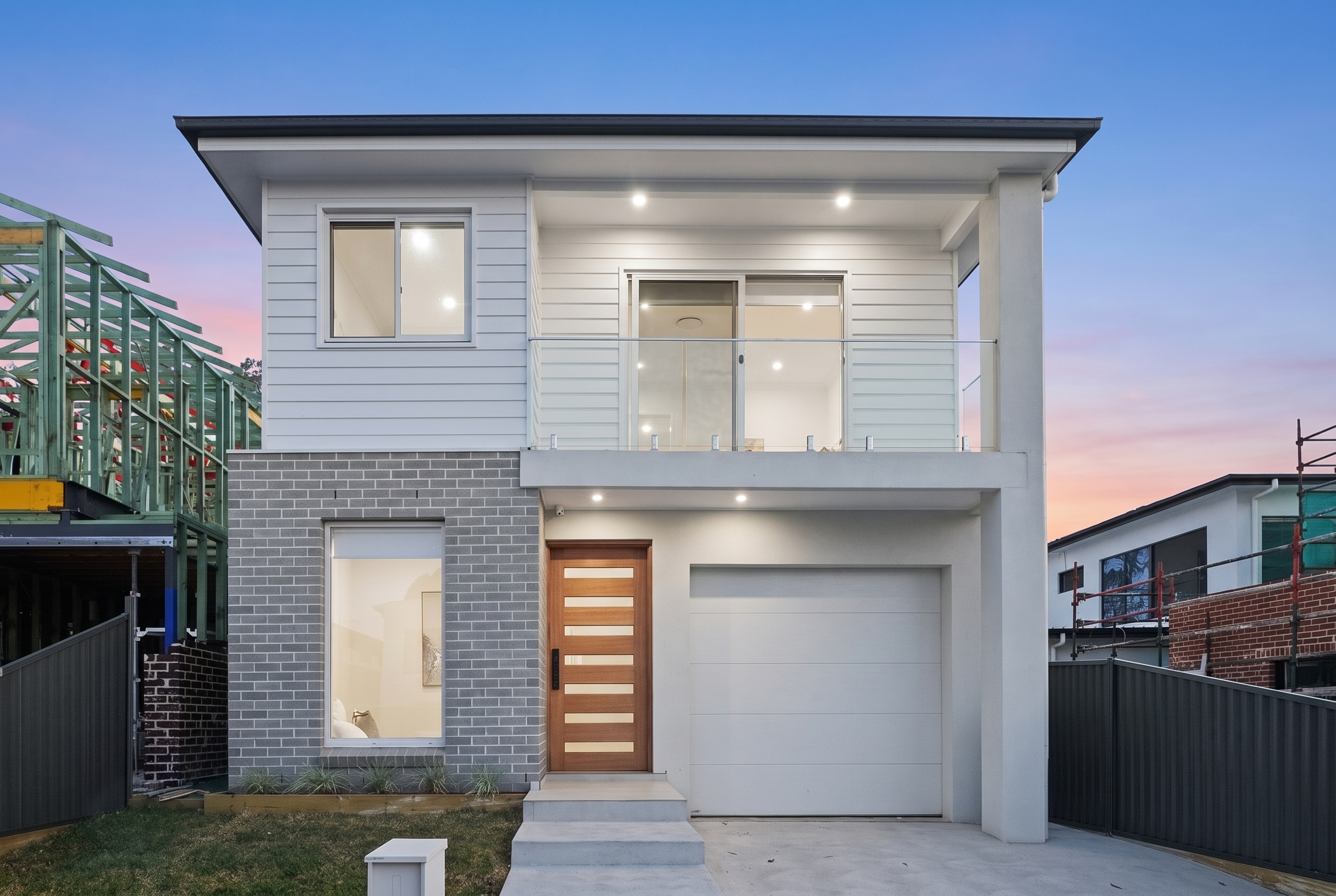 BRAND NEW CONTEMPORARY HOME WITH DETACHED STUDIO