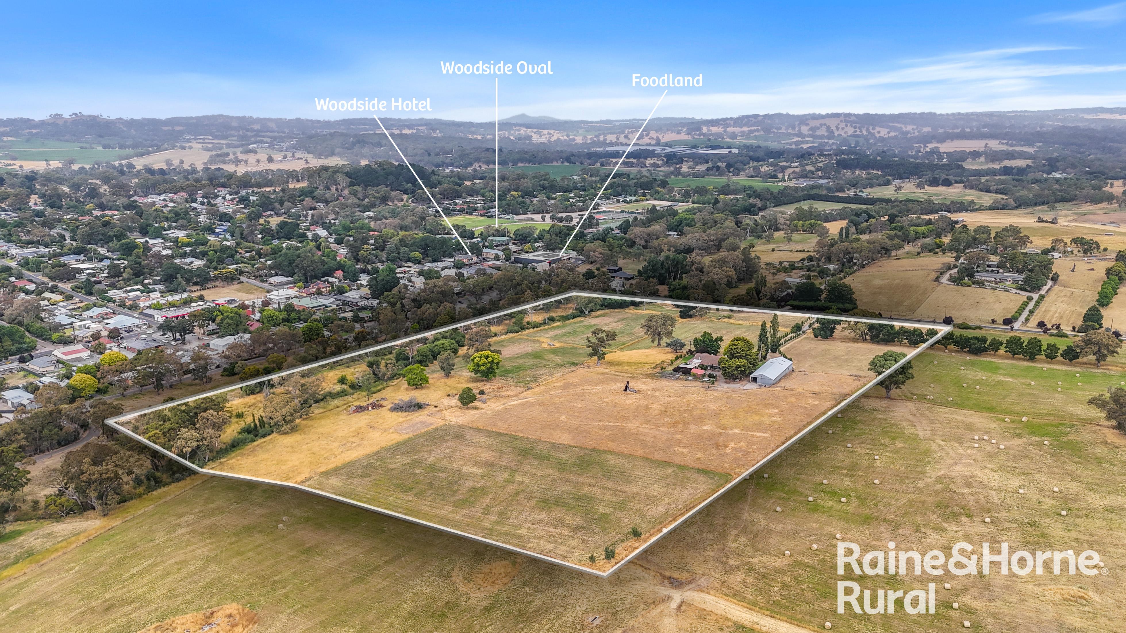 Farm For Sale - SA - Woodside - 5244 - 'Grassington' - Rare Town-Fringe Acreage with River Frontage & Eco-Tourism Potential on 31.6 Prized Acres. 